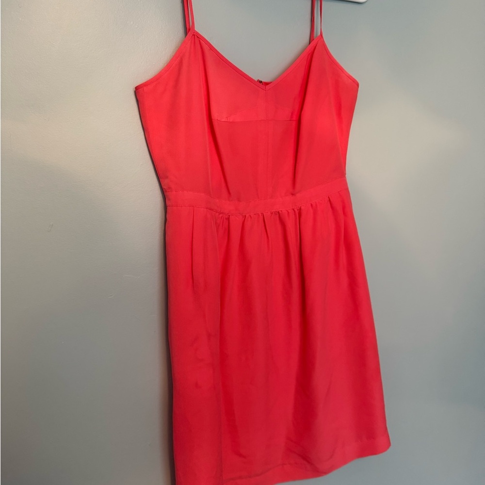 J. Crew Coral Sleeveless Dress